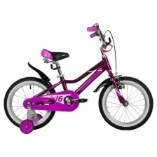 Велосипед детский Novatrack NOVARA 16" 9,5" фиолетовый 165ANOVARA.VL22 2022