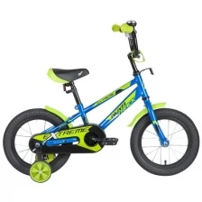 Велосипед детский Novatrack EXTREME 14" 8,5" зеленый 143EXTREME.GN21 2021