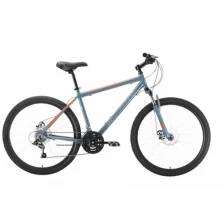 Велосипед STARK Outpost 26.1 D-20"-22г. (серый-оранжевый)