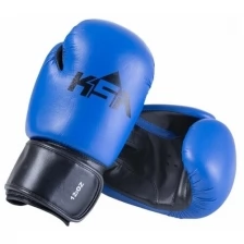 Перчатки боксерские Ksa Spider Blue, к/з, 4 Oz