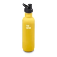 Бутылка Klean Kanteen Classic Sport 27oz (800 мл) Lemon Curry